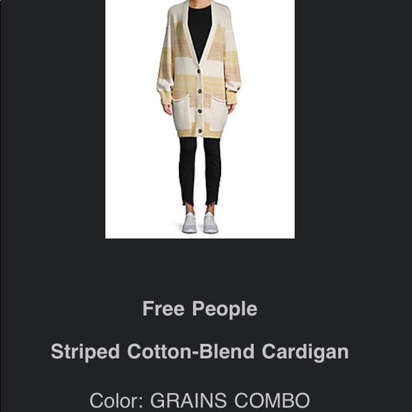 New Free People Cardigan